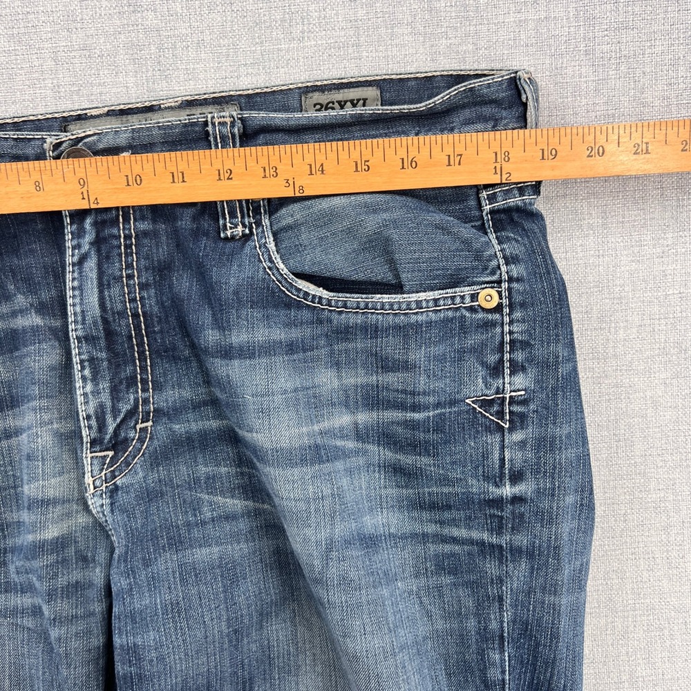 BKE Tyler Straight Leg Jeans Men 36XXL 37x37 Blue Medium Wash Denim Americana - Picture 5 of 14